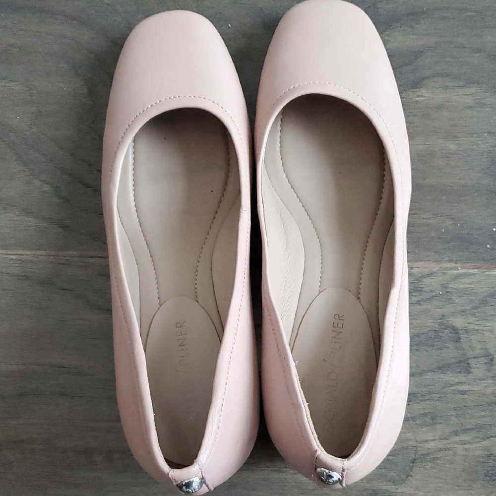 Donald J. Pliner Pink Ballet Flats